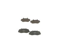 Bosch BP1200 - Auto Bremsbeläge vorne - Bosch-Qualität - für leises Bremsen mit wenig Staub - ECE-R90 zertifiziert - kupferfrei - 1 Set mit 4 Bremsbelägen