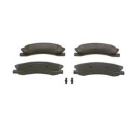 Bosch BP961 - Auto Bremsbeläge vorne - Bosch-Qualität - für leises Bremsen mit wenig Staub - ECE-R90 zertifiziert - kupferfrei - 1 Set mit 4 Bremsbelägen
