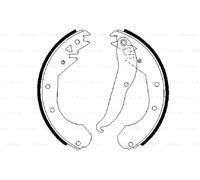 BOSCH Bremsbackensatz 0 986 487 201