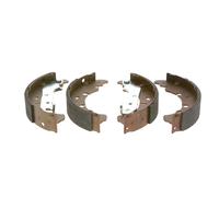 Bosch Bremsbackensatz 0 986 487 599 – hinten, 4 Bremsbacken, für Ford, Mazda, Renault