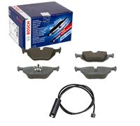 BOSCH BREMSBELÄGE + WARNKONTAKT HINTEN passend für BMW 3er E36