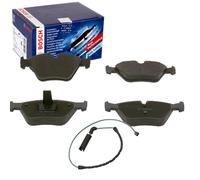 BOSCH BREMSBELÄGE + WARNKONTAKT VORNE passend für BMW 3er E46 nur 330i / 330d