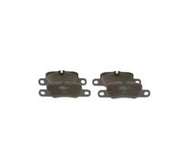 Bosch Bremsbelagsatz, Scheibenbremse 0 986 494 431 für PORSCHE, Hinterachse