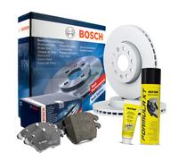 BOSCH Bremsensatz + Ceratec + Bremsenreiniger OPEL CALIBRA A VECTRA B SAAB 900