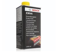 Bosch Bremsflüssigkeit ENV4, 1 L - für alle modernen Fahrzeuge mit ABS- und ESP-Bremssystemen - OE-Qualität - kompatibel mit DOT3, 4 und 4 (HP/LV)