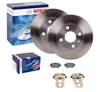 Bosch Bremsscheiben 240mm + Beläge Hinten Passend Für Opel Corsa C Bremsscheibe: Opel: 569112 Opel: 9196592 Vauxhall: 9196592 Chevrolet: 569112 Hol