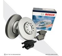 Bremsscheibe BOSCH 0 986 479 B48 hinten, voll, 1 Stück