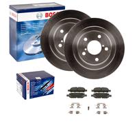 BOSCH BREMSSCHEIBEN 265mm + BELÄGE HINTEN passend für FORESTER + IMPREZA