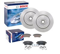 Bosch Bremsscheiben 274mm + Beläge Hinten Passend Für Renault Scenic 3 Iii Bremsscheibe: A.b.s.: 18160c Abakus: 23104039 Abakus: 231040392 Ashika: