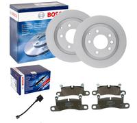 BOSCH BREMSSCHEIBEN 330mm + BELÄGE HINTEN passend für PORSCHE CAYENNE 92A