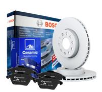 Bosch Bremsscheiben ATE Ceramicbeläge Skoda Fabia I Ø239mm VORN belüftet