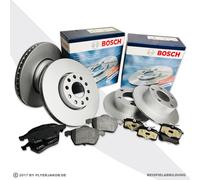 Bosch Bremsscheiben + Beläge vorne + hinten für OPEL Insignia 17 Zoll Poc J61