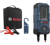 Bosch C40-Li Kfz-Batterieladegerät, 5 Ampere, mit Erhaltungsfunktion - 6 / 12 V für Lithium-Ionen, Blei-Säure, EFB, GEL und AGM-Batterien, Blau