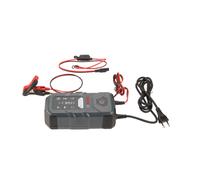 Bosch C70 Kfz-Batterieladegerät, 10 Ampere, mit Erhaltungsfunktion - für 12 V / 24 V Blei-Säure, EFB, GEL, AGM und offene VRLA-Batterien, Grau