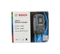Bosch C80-Li Kfz-Batterieladegerät, 12 V - 15 Ampere, mit Erhaltungsfunktion - für das Laden von Lithium-Ionen, Blei-Säure, GEL, EFB und VRLA-Batterien