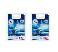 BOSCH Doppelpack Pure Light H1 12 V 55 W Sockel P14,5s