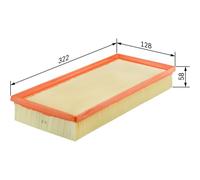 Bosch F 026 400 157 Luftfilter für AUDI A4 A5 Q5 8K2 B8 8KH 8K5 8T3 8F7 8TA