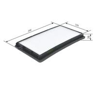 Filter Innenraumluft Bosch für BMW E36 Alpina B8 + Cabrio 90-99 1987432002