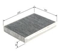 Innenraumfilter BOSCH 1 987 435 548