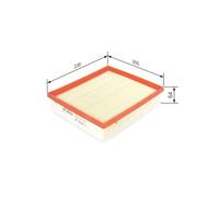 Luftfilter BOSCH F 026 400 374