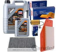BOSCH FILTERSET+6L LIQUI MOLY 5W30 MOTORÖL passend für OPEL INSIGNIA B 1.6 TURBO