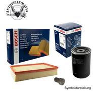 BOSCH Filterset Ölfilter Ölablassschraube Luftfilter für MITSUBISHI