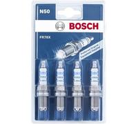 Bosch FR78X N50 Zündkerzen Super 4 Verschleißfest Robust Auto Pkw Kfz 4er Pack