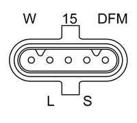 BOSCH Generator 28V 80A für DAF MERCEDES-BENZ 0 986 048 100
