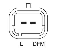 BOSCH Generator 14V 125A für RENAULT DACIA 0 986 084 060