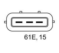 BOSCH Generator 14V 90A für BMW 0 986 040 390