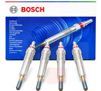 BOSCH Glühkerzen Satz 4Pz Für VW Taro Toyota Cressida Crown Dyna 1.5 2.2 2.4 TD