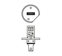 BOSCH Glühlampe, Hauptscheinwerfer 1987302411 H1 für Volvo DAF Ford Iveco MAN YUTONG Fiat Mercedes RENAULT HYUNDAI
