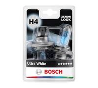 Bosch H4 Ultra White Lampen - 12 V 60/55 W P43t - 2 Stücke