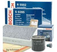 BOSCH INSPEKTIONSPAKET Filter Aktivkohle Seat Ibiza IV Skoda Fabia III VW Polo 6