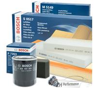 BOSCH INSPEKTIONSPAKET Filter Satz Set für Opel Corsa F 1.2 Mokka B