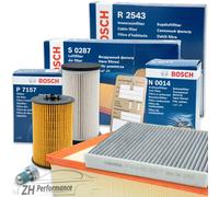 BOSCH INSPEKTIONSPAKET FILTERSATZ AUDI A3 Q3 SEAT SKODA VW GOLF 7 1.6 2.0 TDI