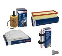 BOSCH Inspektionspaket Filterset für Audi A4 Avant 8K5 B8 Q5 8RB 8R 8K2 8KH 8TA