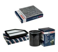 BOSCH Inspektionspaket Filterset für Honda CR-V III 2.0i-VTEC 4WD 2.0 iVTEC