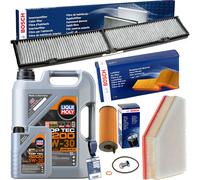 Bosch Inspektionspaket+liqui 5w30 Öl Passend Für 3er E90 1er E87 X1 E8416-23d Ölfilter: 1a First Automotive: E50380 Abakus: 30101042 Amc Filter: F