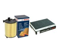 BOSCH Inspektionspaket Luftfilter + Innenraumfilter für VW Golf V 1K1