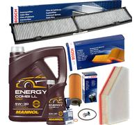 Bosch Inspektionspaket+mannol 5w30 Öl Passend Für 3er E90 1er E87 X1 E8416-23d Ölfilter: 1a First Automotive: E50380 Abakus: 30101042 Amc Filter: