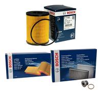 BOSCH Inspektionspaket mit Verschlussschraube für Porsche 911 997