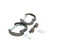 Bosch Bremsbackensatz KS581 Kit Super Pro – Trommelbremsen-Set hinten, vormontiert