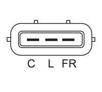 BOSCH Generator 14V 110A für HYUNDAI KIA 0 986 083 520
