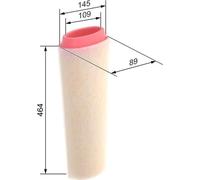 BOSCH S 3589 Luftfilter für BMW 3er E46 E90 91 5er E60 61 Rover Land Rover