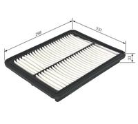 BOSCH Luftfilter 1987429180