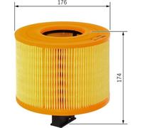 BOSCH Luftfilter F 026 400 029 Filtereinsatz für BMW 3er E92 E90 Touring E91 E93