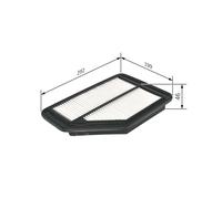 BOSCH Luftfilter F 026 400 159 für HONDA
