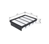 BOSCH LUFTFILTER für FORD RANGER ER EQ R MAZDA 3 6 STUFENHECK + KOMBI CX-5