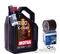 BOSCH ÖLFILTER 0451104025+MOTUL 5W40 ÖL für RENAULT TWINGO 1 2 CLIO 2 3 4 WIND